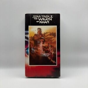 Star Trek II: The Wrath of Khan VHS Factory William Shatner Leonard Nimoy